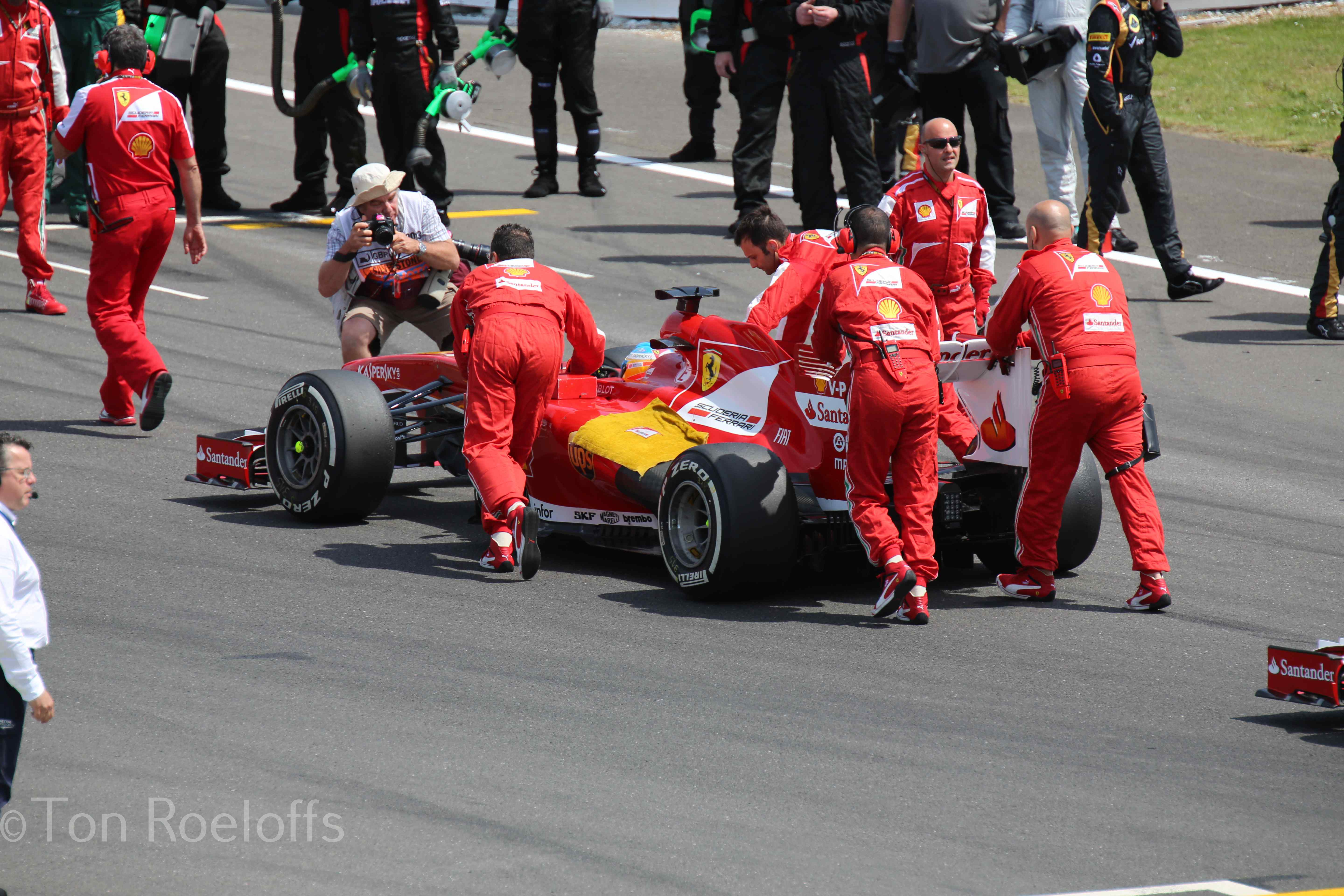 Vettel rechte stuk